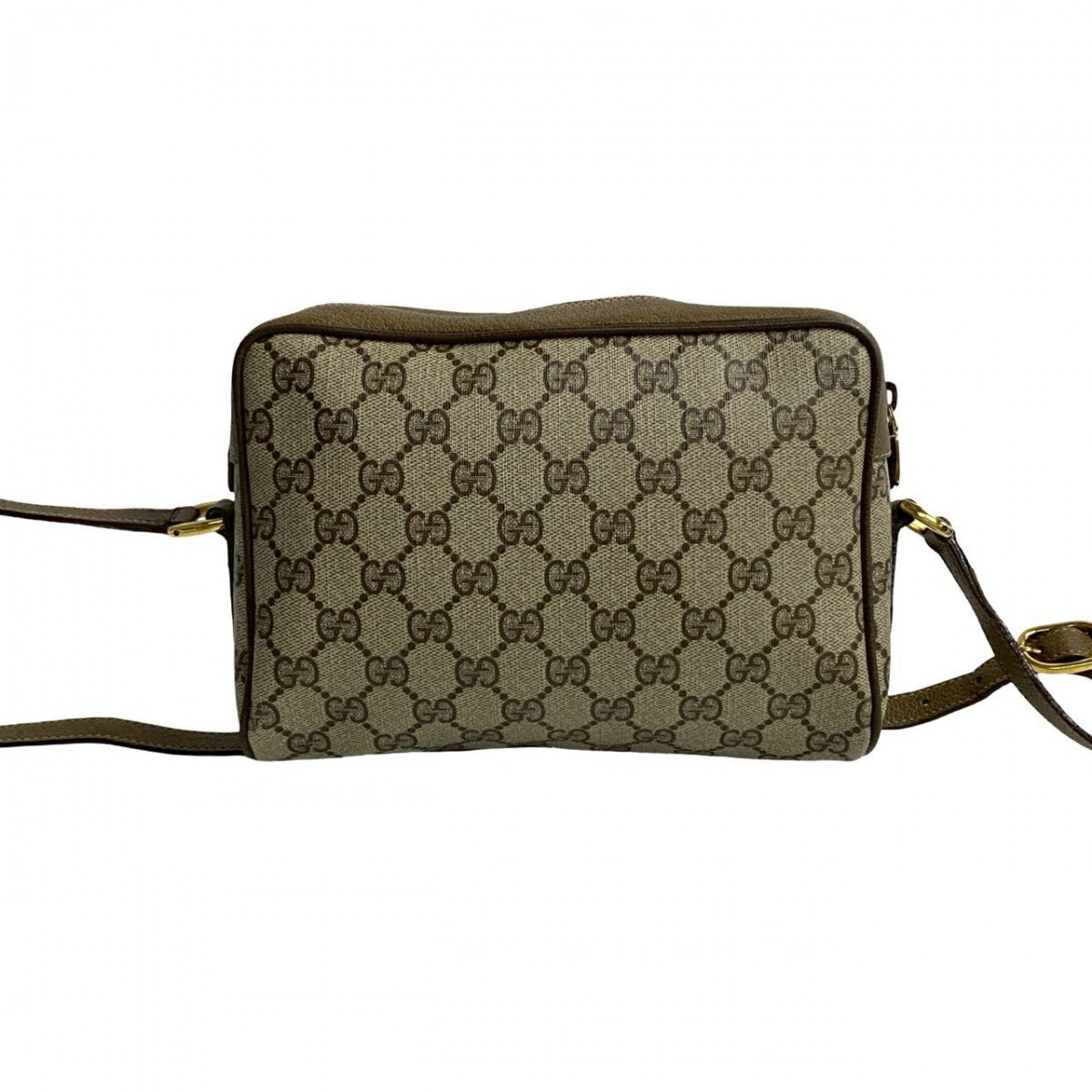 GUCCI Shoulder Bag leather Brown Sherry line
