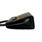 GUCCI Handbag Calfskin, Leather black Lady Rock logo Metal Women Used Authentic