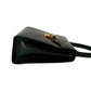 GUCCI Handbag Calfskin, Leather black Lady Rock logo Metal Women Used Authentic