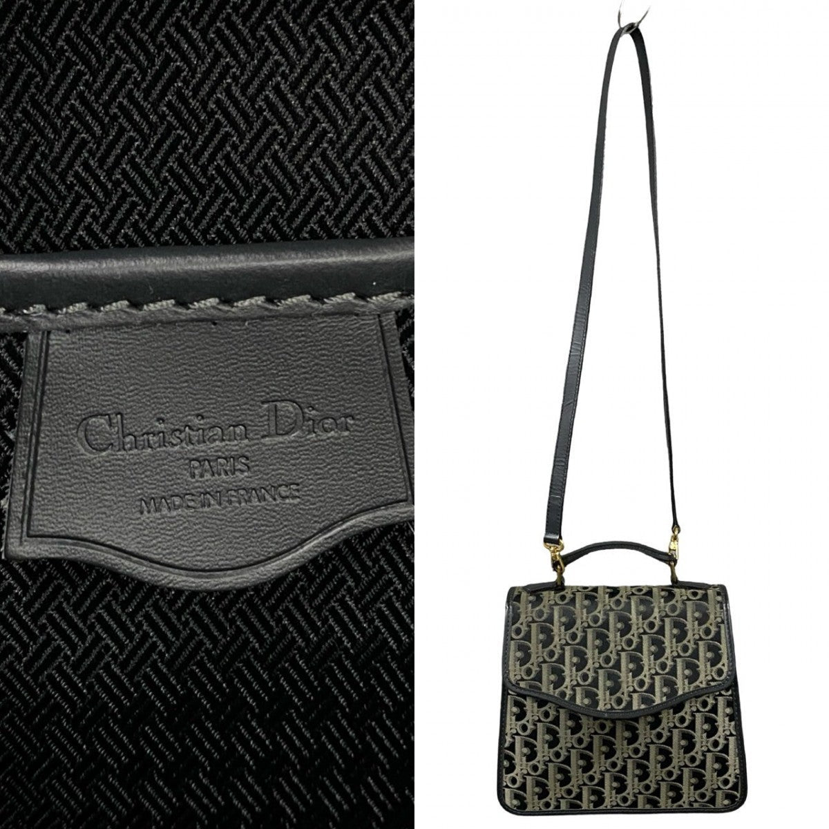 Dior Shoulder Bag leather black