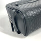 GUCCI business bag 419775 Sima leather black Micro Guccisima GG unisex(Unisex) Used Authentic