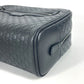 GUCCI business bag 419775 Sima leather black Micro Guccisima GG unisex(Unisex) Used Authentic