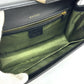 GUCCI Shoulder Bag 589474 leather black GG Marmont