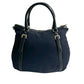 PRADA Shoulder Bag leather Navy