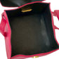 LOEWE Shoulder Bag leather pink Anagram logo Women Used Authentic