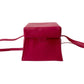 LOEWE Shoulder Bag leather pink Anagram logo Women Used Authentic