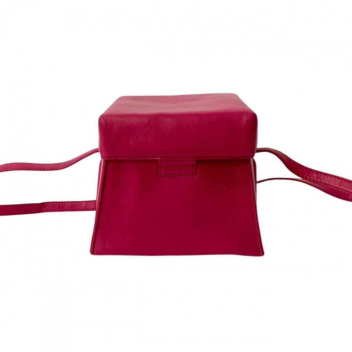 LOEWE Shoulder Bag leather pink Anagram logo Women Used Authentic