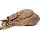 GUCCI Shoulder Bag 223955 leather Brown Crossbody Horsebit Women Used Authentic