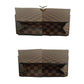 LOUIS VUITTON Business bag N53315 Leather, PVC Brown Damier Altona PM mens Used Authentic