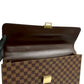 LOUIS VUITTON Business bag N53315 Leather, PVC Brown Damier Altona PM mens Used Authentic