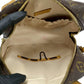 LOUIS VUITTON Shoulder Bag M47500 Leather, PVC Brown 2WAYBag Monogram Spontini Women Used Authentic