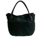 PRADA Tote Bag Nylon, Leather black PRADA logoMetal Women Used Authentic
