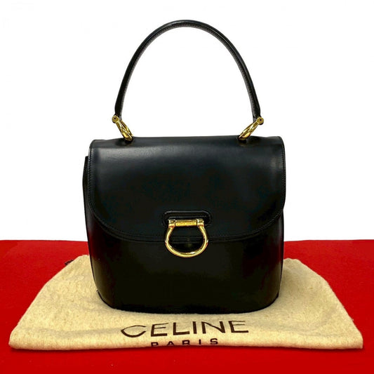 CELINE Handbag leather black