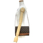 LOUIS VUITTON Shoulder Bag leather Brown Monogram Bordeaux