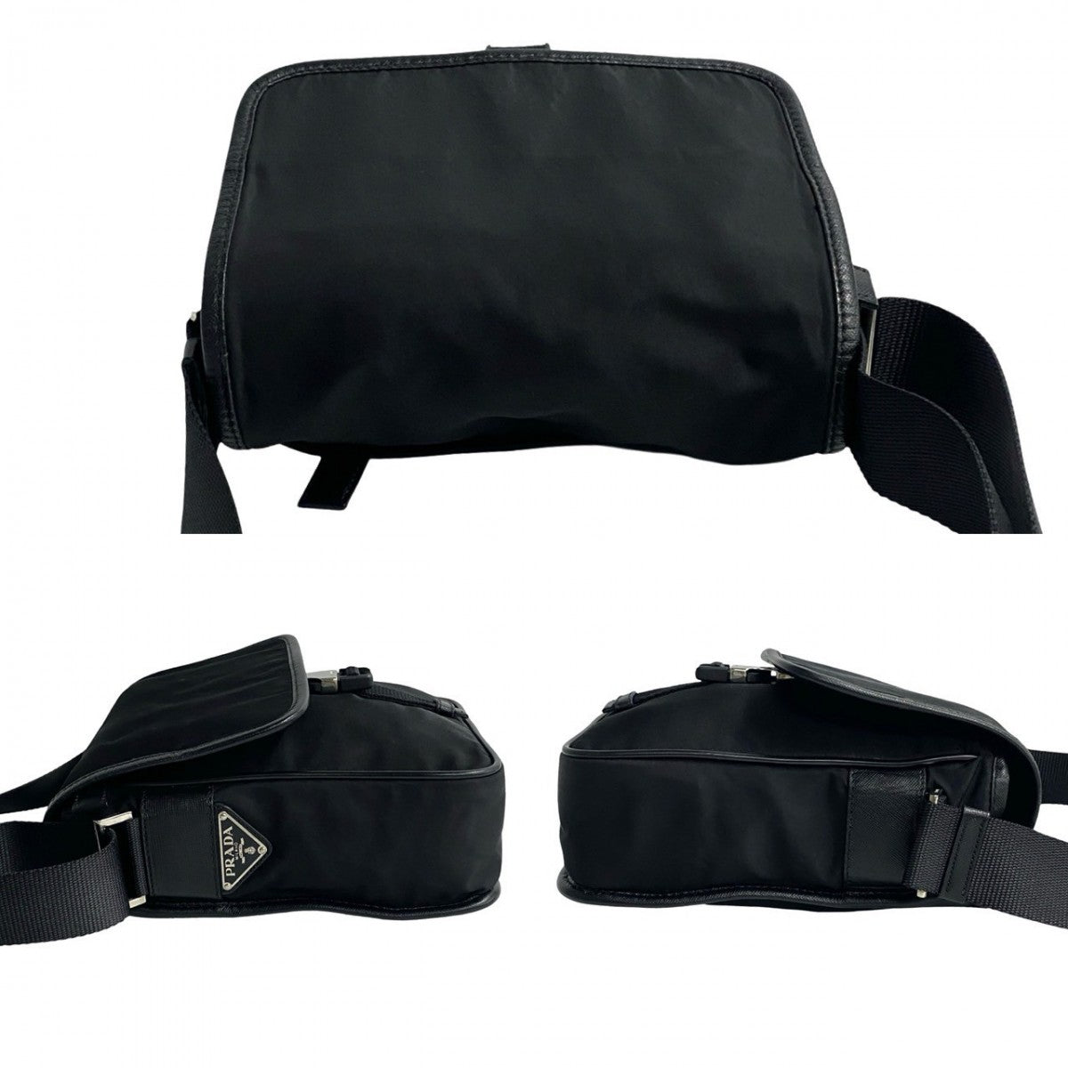 PRADA Shoulder Bag Nylon black
