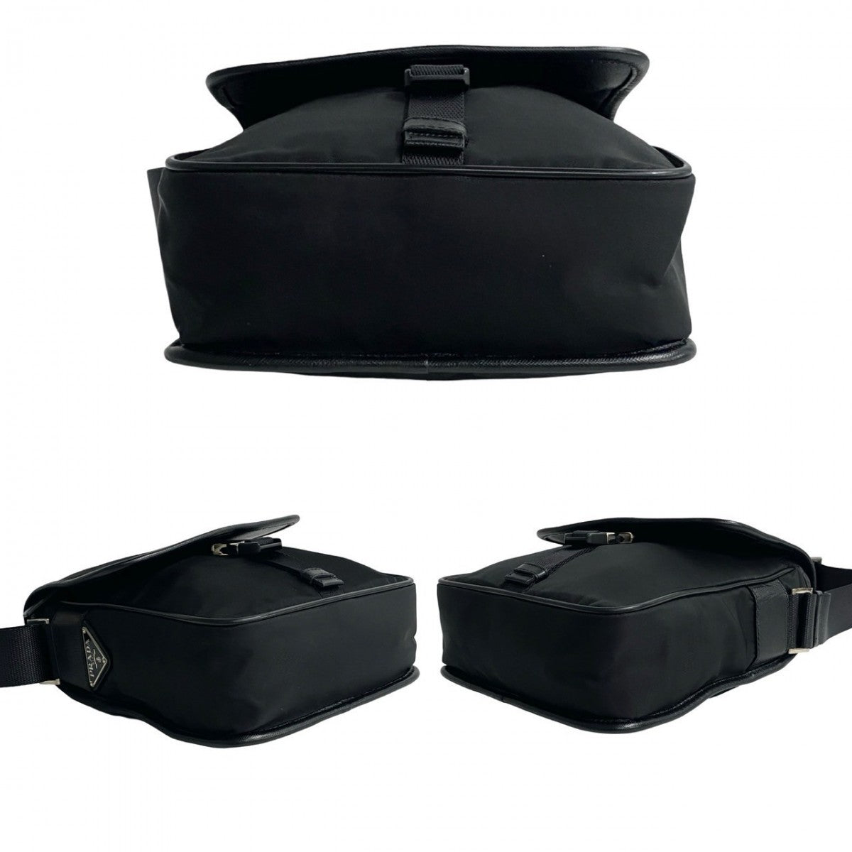 PRADA Shoulder Bag Nylon black