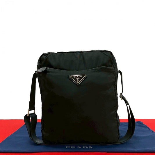 PRADA Shoulder Bag Nylon black