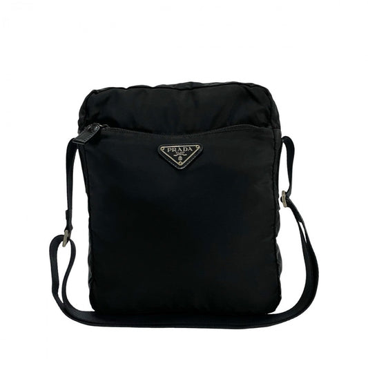 PRADA Shoulder Bag Nylon black