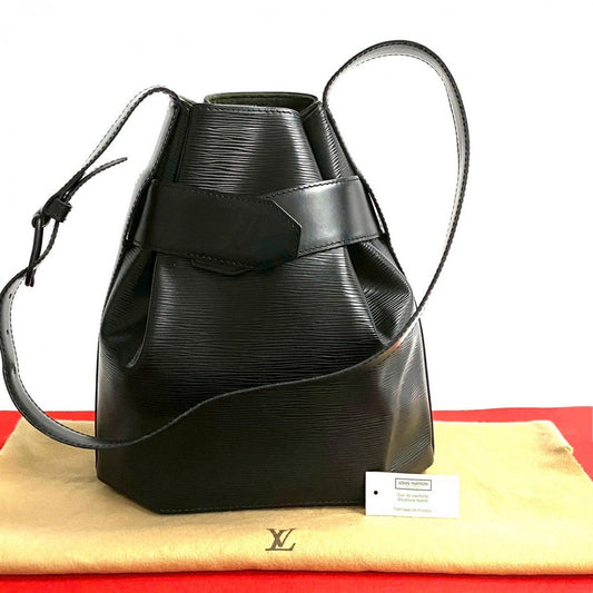 LOUIS VUITTON Shoulder Bag M80157 Epi Leather black Epi Sac De Paul PM