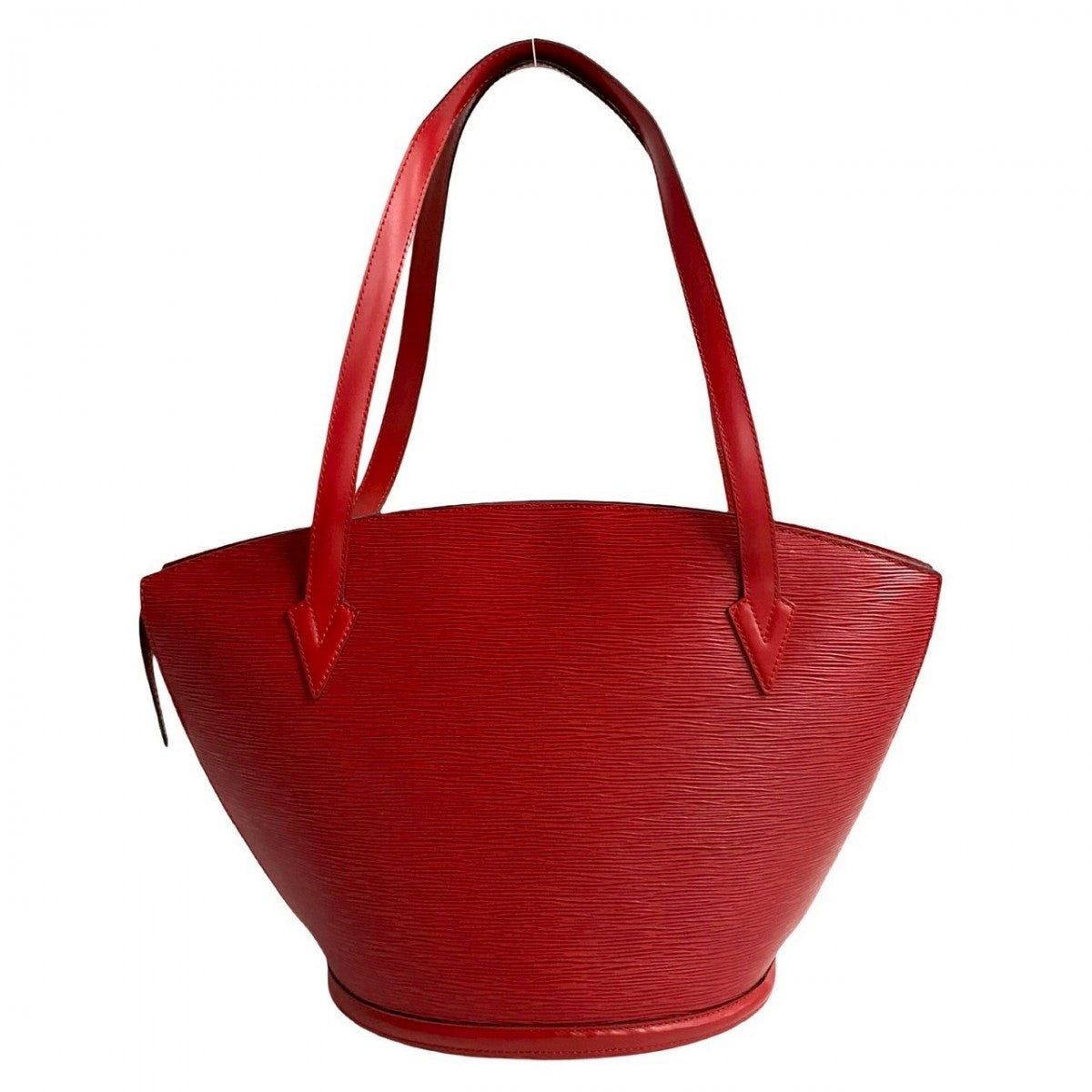 LOUIS VUITTON Tote Bag M52267 Epi Leather Red Epi Sunjack shopping Women Used Authentic