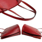 LOUIS VUITTON Tote Bag M52267 Epi Leather Red Epi Sunjack shopping Women Used Authentic