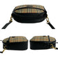 BURBERRY Shoulder Bag Canvas, Leather beige Nova Check Shadow Horse logo Women Used Authentic