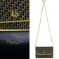 Dior Shoulder Bag canvas gold