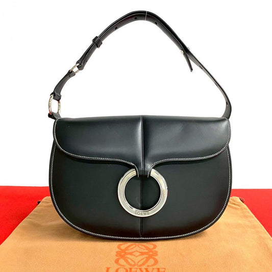 LOEWE Handbag leather black