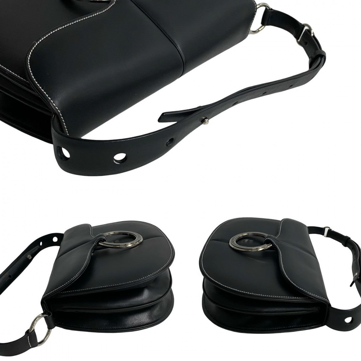 LOEWE Handbag leather black