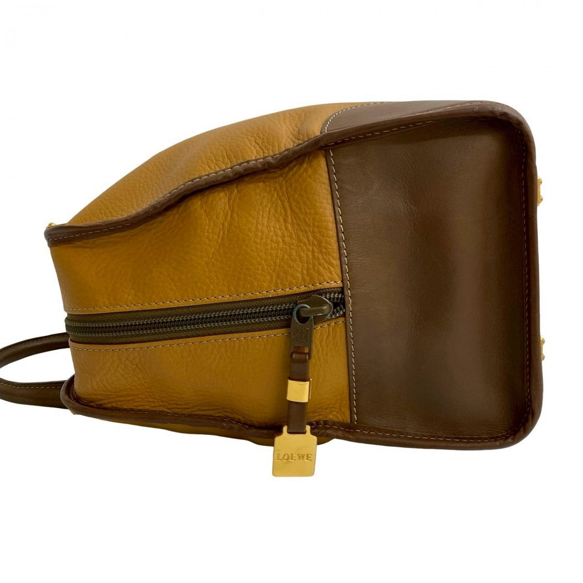 LOEWE Handbag leather Brown Amazona 32