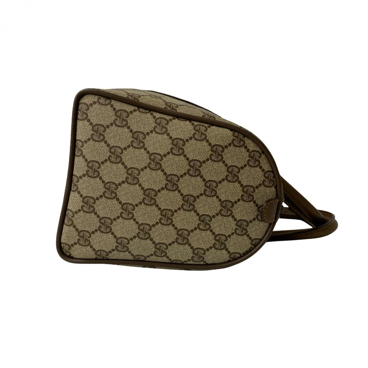 GUCCI Handbag leather Brown Sherry line