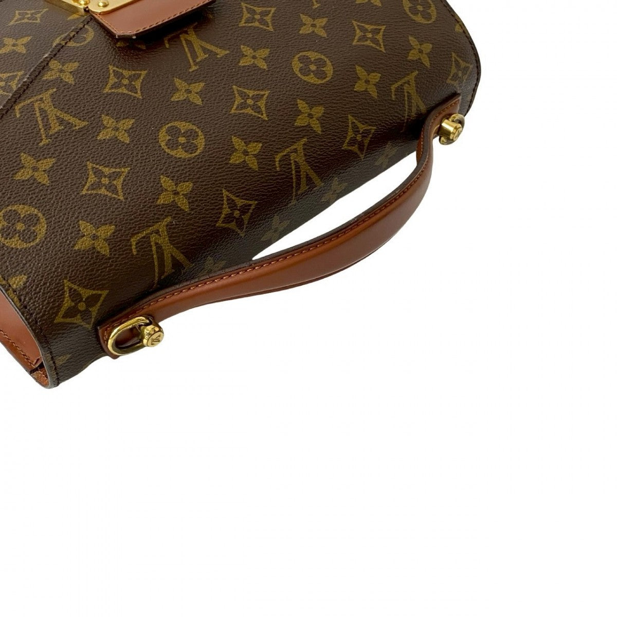 LOUIS VUITTON Shoulder Bag M51185 leather Brown Monogram Monceau28