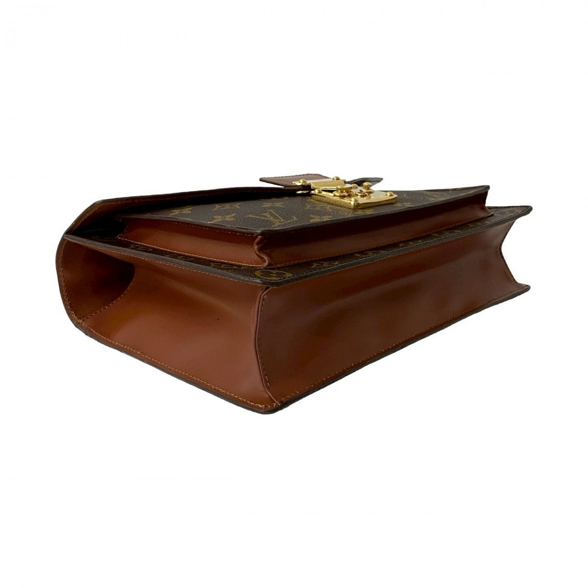 LOUIS VUITTON Shoulder Bag M51185 leather Brown Monogram Monceau28