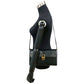 GUCCI Shoulder Bag leather black GG logoMetal Women Used Authentic