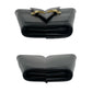GUCCI Shoulder Bag leather black GG logoMetal Women Used Authentic