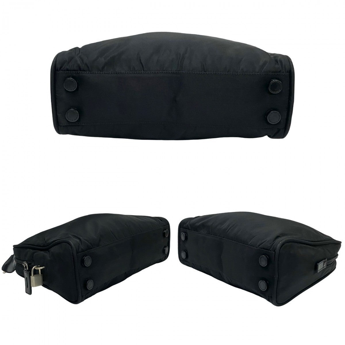 PRADA Handbag Nylon black