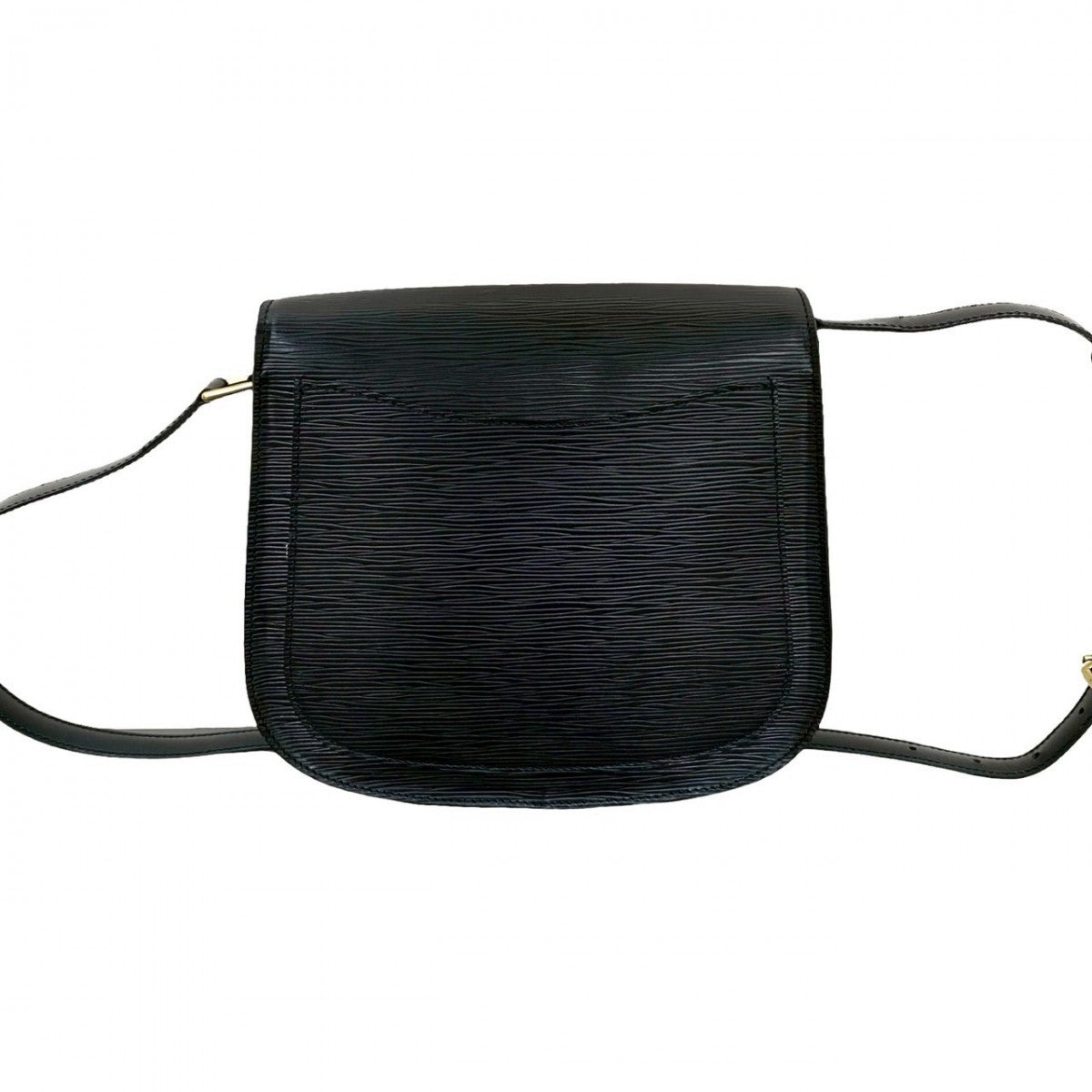 LOUIS VUITTON Shoulder Bag M52192 leather black Epi Saint-Cloud