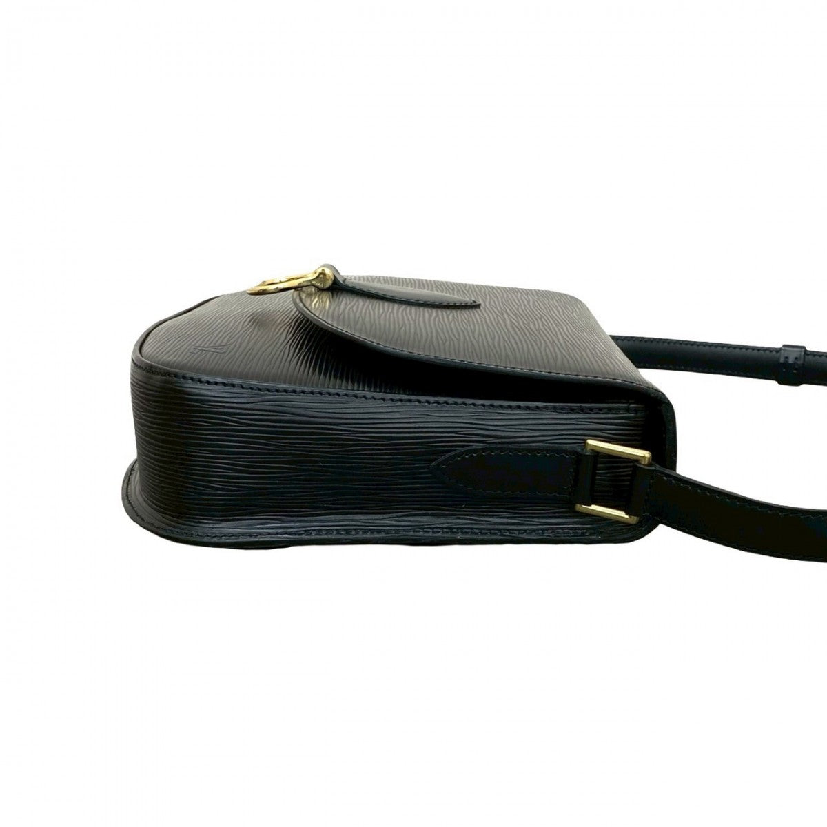 LOUIS VUITTON Shoulder Bag M52192 leather black Epi Saint-Cloud