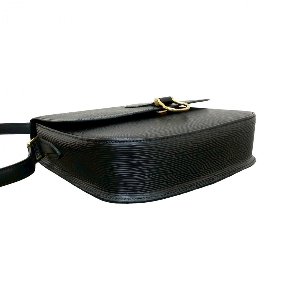 LOUIS VUITTON Shoulder Bag M52192 leather black Epi Saint-Cloud