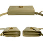 GUCCI Shoulder Bag Calfskin, Leather white Ready lock Women Used Authentic