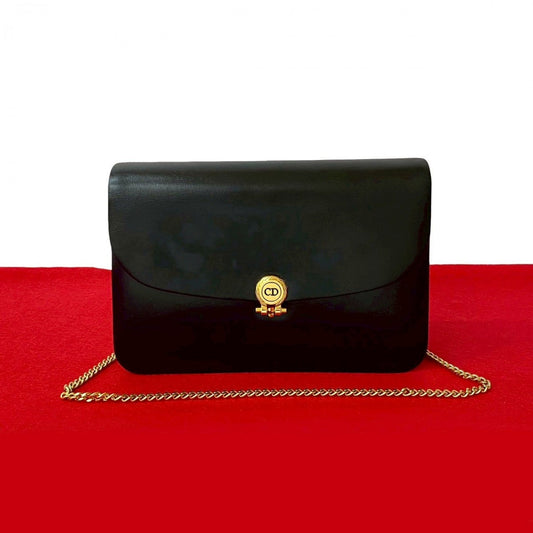 Dior Shoulder Bag leather black