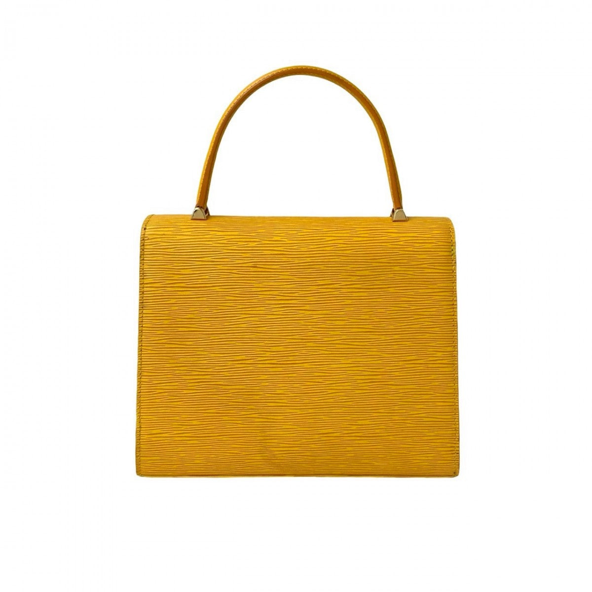 LOUIS VUITTON Handbag M52379 Epi Leather yellow Epi Malesherbes