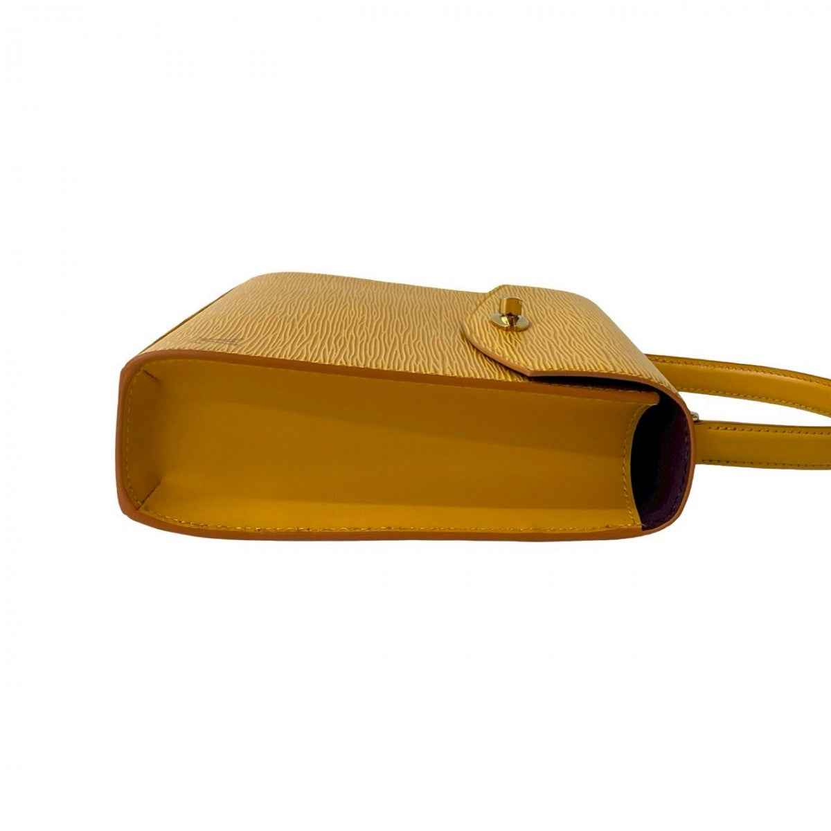 LOUIS VUITTON Handbag M52379 Epi Leather yellow Epi Malesherbes