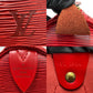 LOUIS VUITTON Handbag M43017 leather Red Epi Speedy 25
