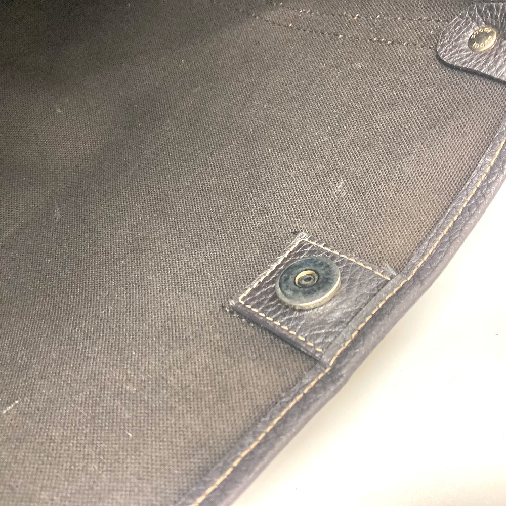GUCCI Tote Bag 265695 Leather / coated canvas beige GG crystal