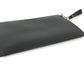 GUCCI Clutch bag 597678 leather black bag pouch Braid embroidery logo unisex(Unisex) Used Authentic
