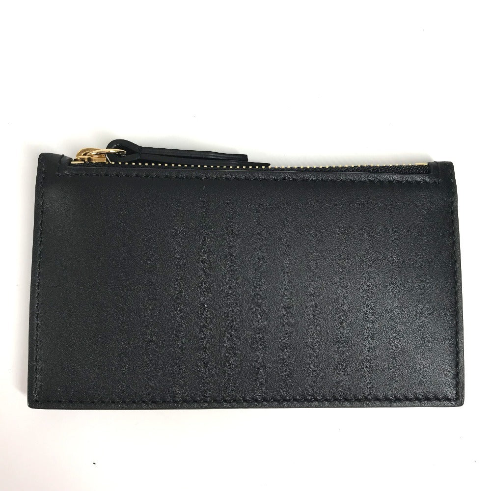 GUCCI Coin case 431715 leather black logo fragment case mens(Unisex) Used Authentic