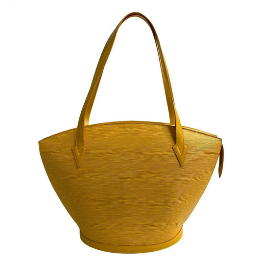 LOUIS VUITTON Tote Bag M52269 Epi Leather yellow Epi Sunjack shopping Women Used Authentic