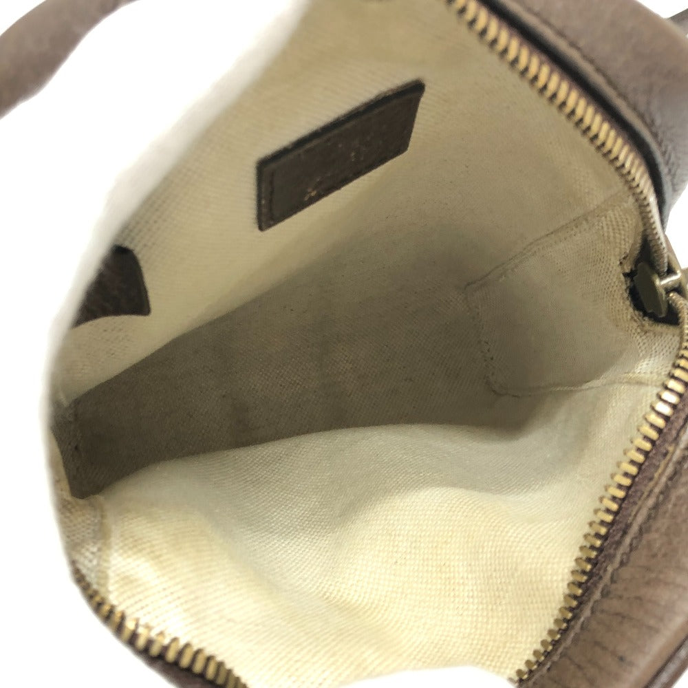 GUCCI Shoulder Bag 598127 GG Supreme Canvas Brown GG Supreme Ophidia