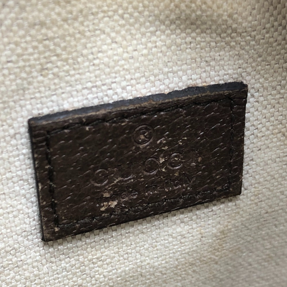 GUCCI Shoulder Bag 598127 GG Supreme Canvas Brown GG Supreme Ophidia